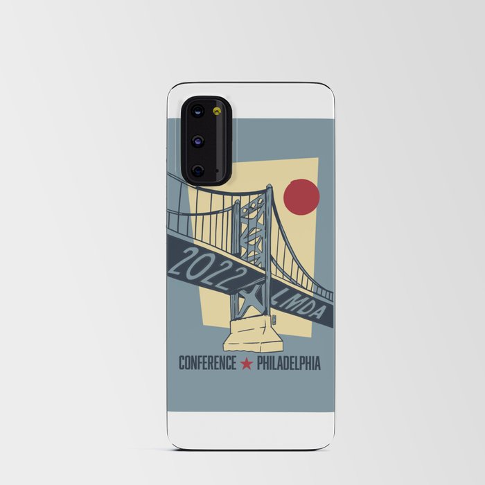 Ben Franklin Bridge Fan Art for Conference Android Card Case