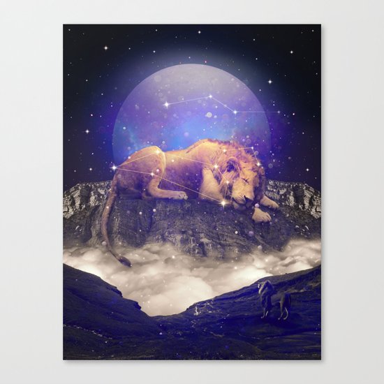 Under the Stars III (Leo) Canvas Print