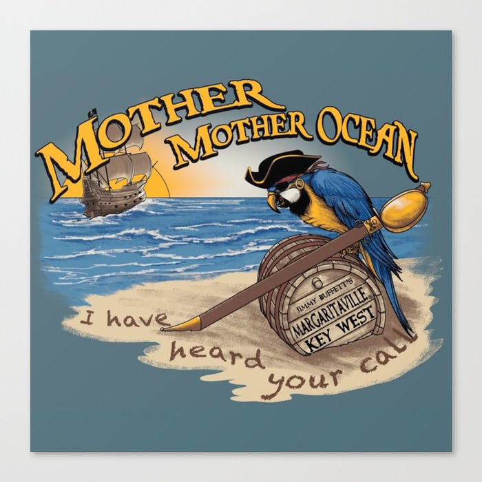 Margaritaville canvas shop