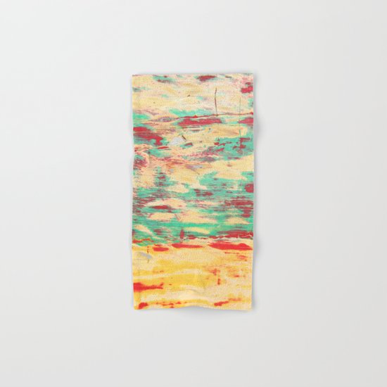 Wooden Pattern Hand & Bath Towel