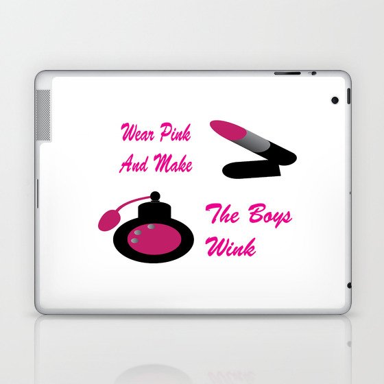 Wear Pink Laptop & iPad Skin