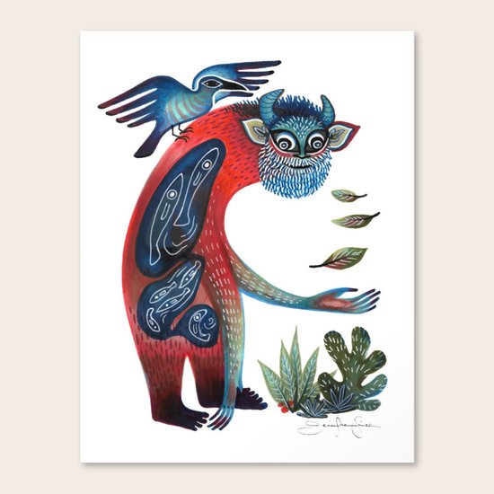 The Gardener Canvas Print