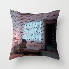 Dream or Not a Dream print Throw Pillow
