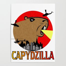 Capydzilla  Poster