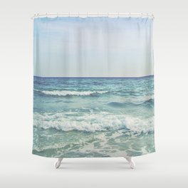 Ocean Crashing Waves Shower Curtain