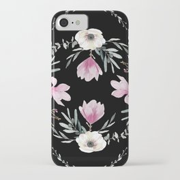Magnolias, Eucalyptus & Anemones iPhone Case