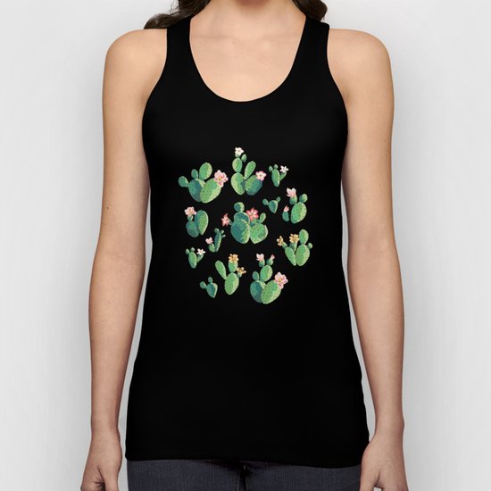 Cactus pattern II Unisex Tank Top