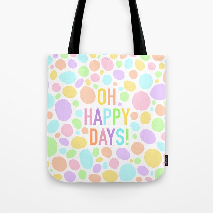 Be Happy Rainbow Tote