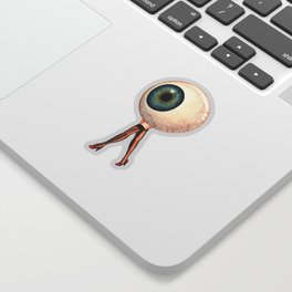 Eyeball Pin-Up Sticker