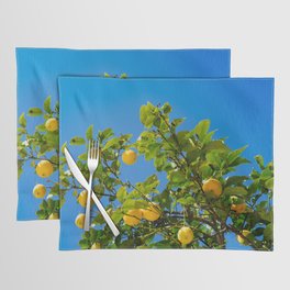 Summer Lemon Tree, Blue Sky Placemat