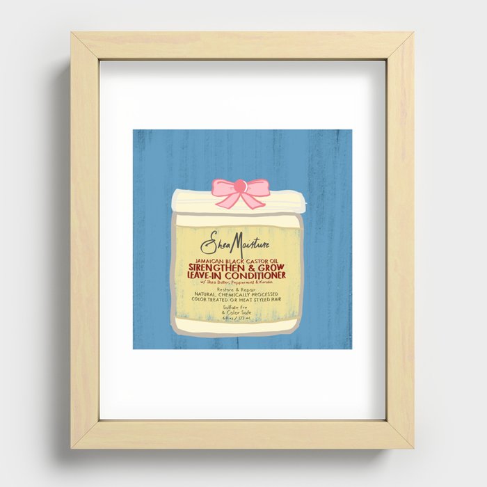Shea Moisture Hair and Beauty Products Recessed Framed Print