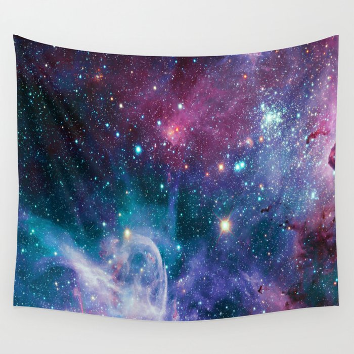 space Nebula Wall Tapestry