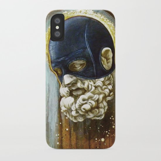 "Masked Hercules" iPhone Case