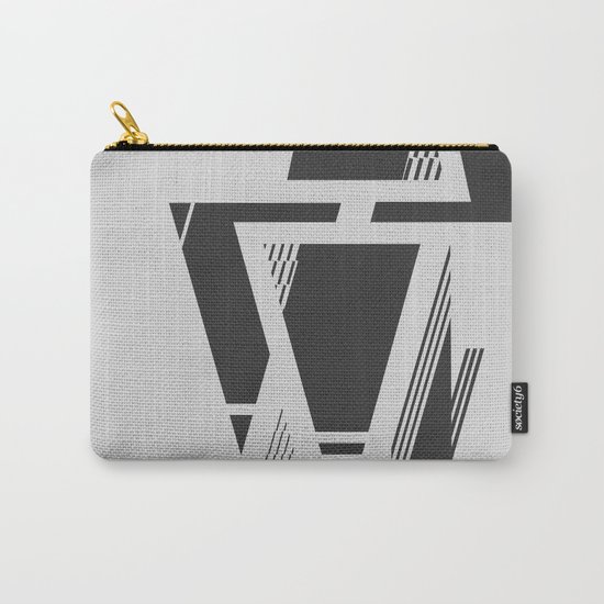 Abstract Carry-All Pouch
