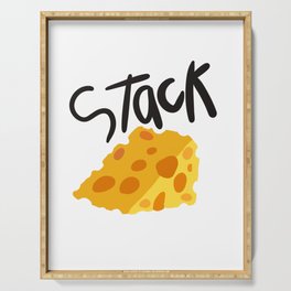 Stack that Cheese Serving Tray