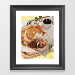 Breakfast Framed Art Print