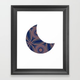 Soooo Over The Moon Framed Art Print