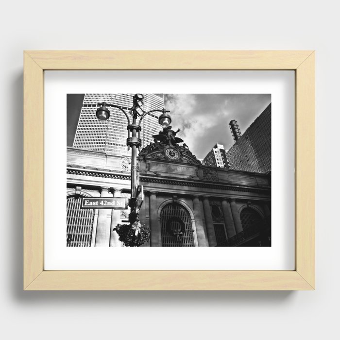 Grand Central Station, NY Recessed Framed Print