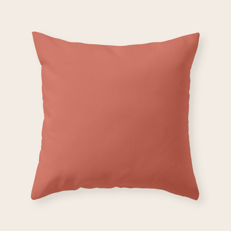dark coral pillows