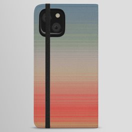 Wildflower Meadow Abstract iPhone Wallet Case