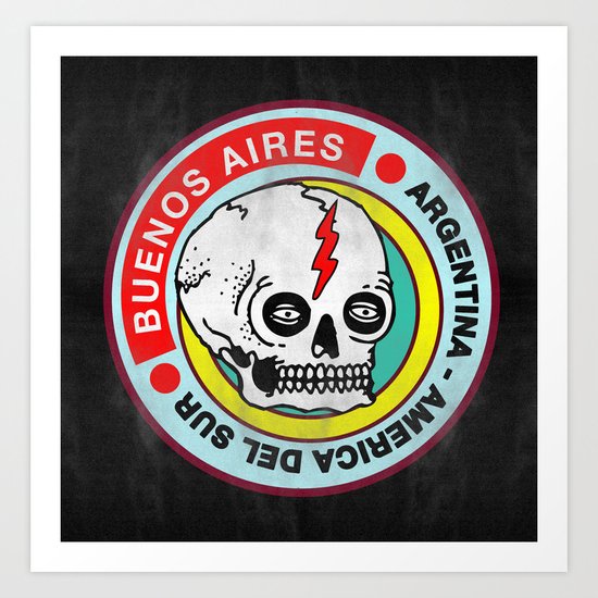 sudamerica Art Print