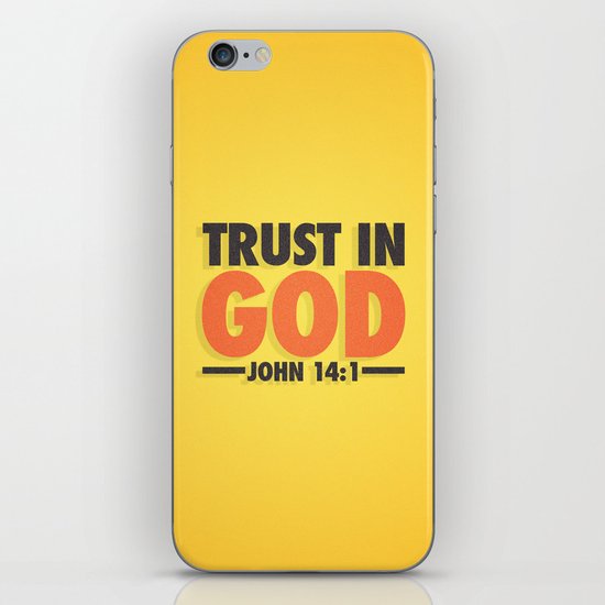 Trust in God iPhone & iPod Skin
