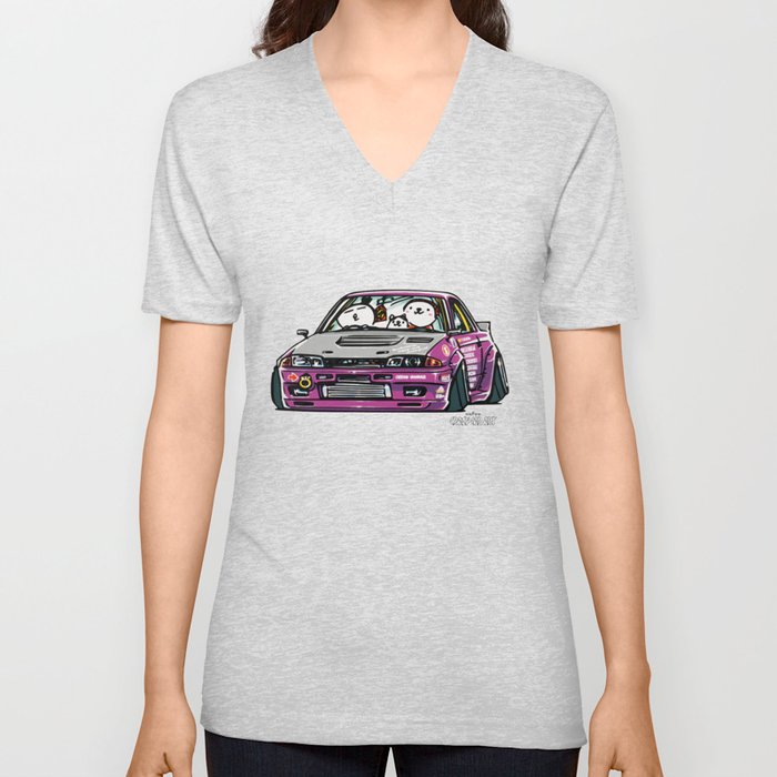 Crazy Car Art 0141 V Neck T Shirt