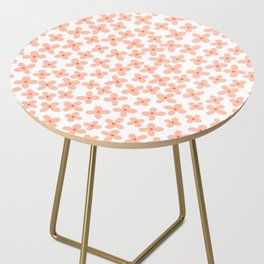Peach Lilac Frenzy Side Table