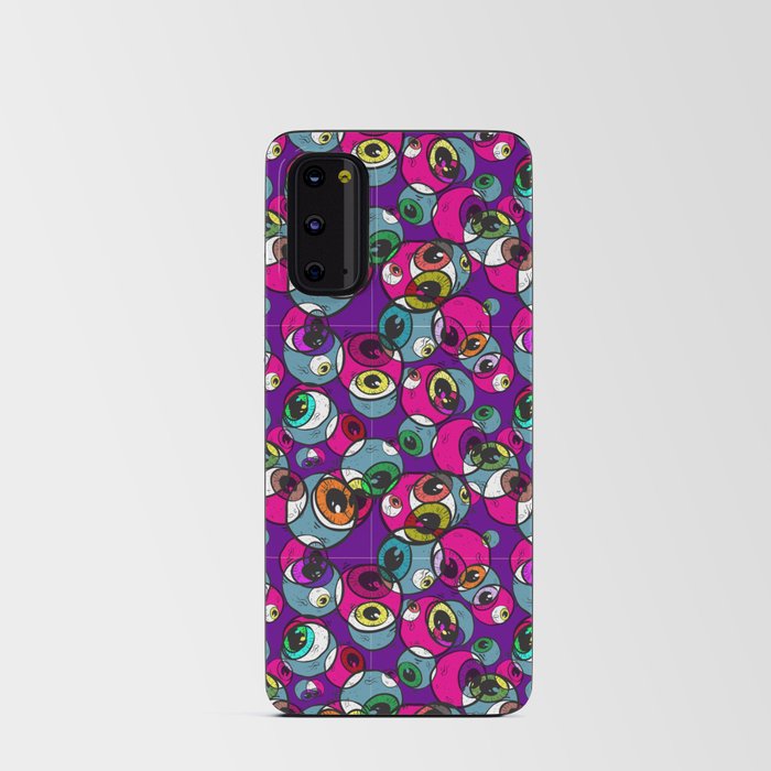 Psychedelic Eye Balls Android Card Case