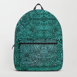 Intricate Mind Psychedelic Peaceful Artwork Backpack