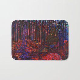 Baba Yaga Bath Mat