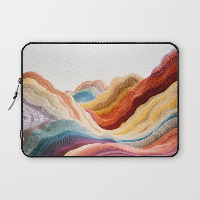 Residuum - abstract landscape Laptop Sleeve