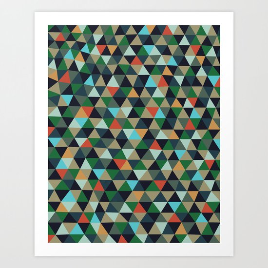Twisted Reality Art Print