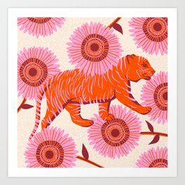 Tiger Stripes Art Print