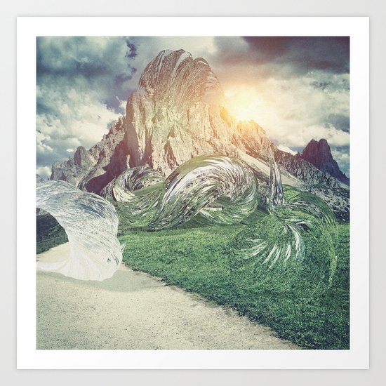 Intervention 44 Art Print