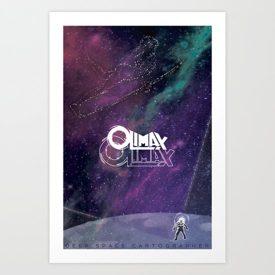 Olimax's Surfer Dream... or a Memory? Art Print