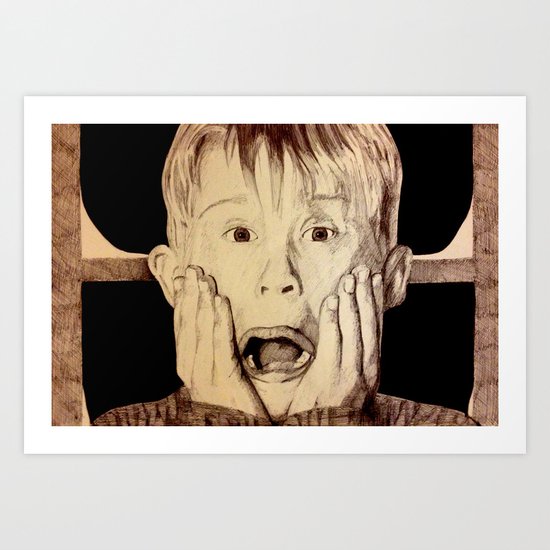 Home Alone Art Print