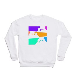 Miami Triptych Crewneck Sweatshirt