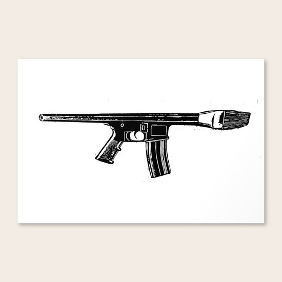 Art War Canvas Print