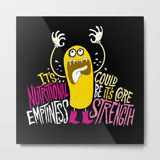 Twinkie. Emptiness. Metal Print