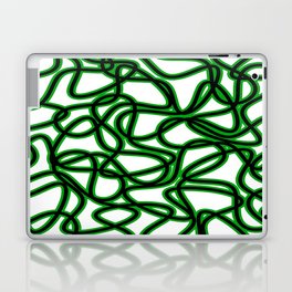 Abstract pattern - green. Laptop Skin