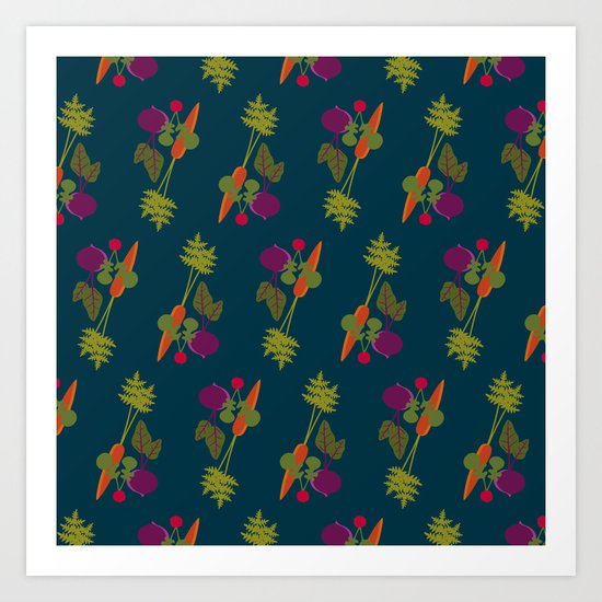 Vegetable Medley Art Print