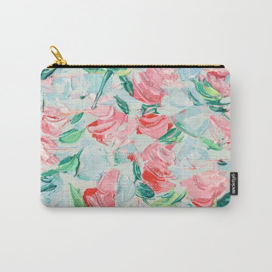 Pompidou Rose Garden Carry-All Pouch