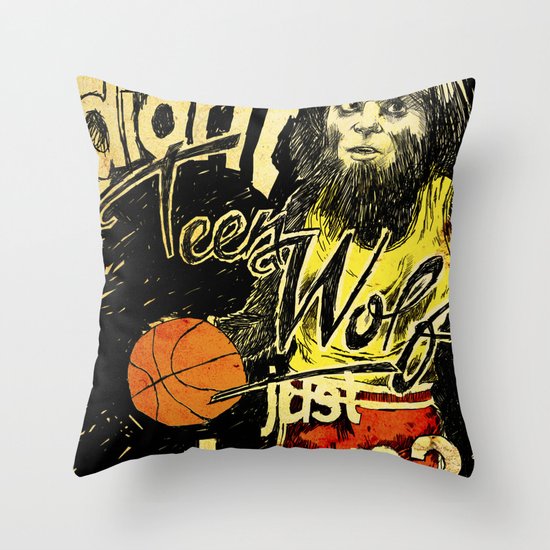 Teen Wolf Throw Pillow