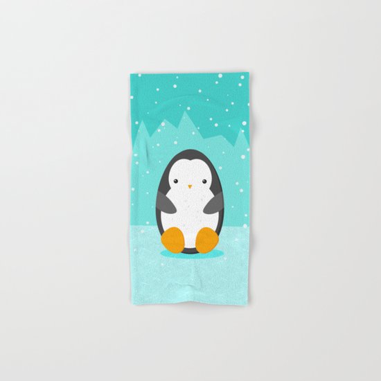 Penguin Hand & Bath Towel