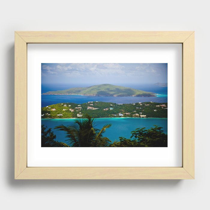Virgin Islands Recessed Framed Print