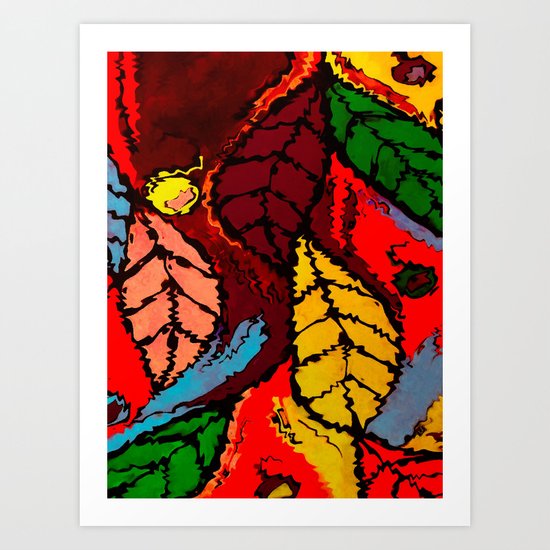Nature's Explosion Art Print
