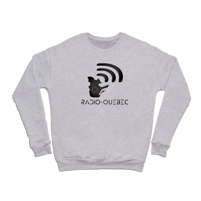 Radio-Québec - Edition Noire Crewneck Sweatshirt