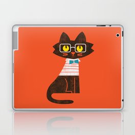 Fitz - Preppy cat Laptop Skin