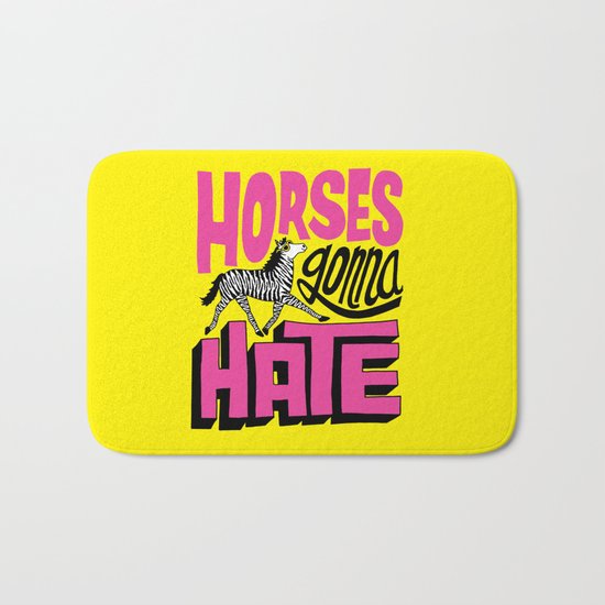 Horses Gonna Hate Bath Mat